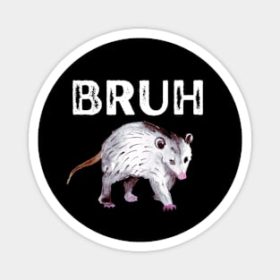 Bruh Gen Z Alpha Opossum Meme Magnet